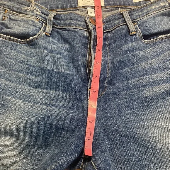 Frame Le High Straight Jeans, Size 28 - Picture 13 of 14